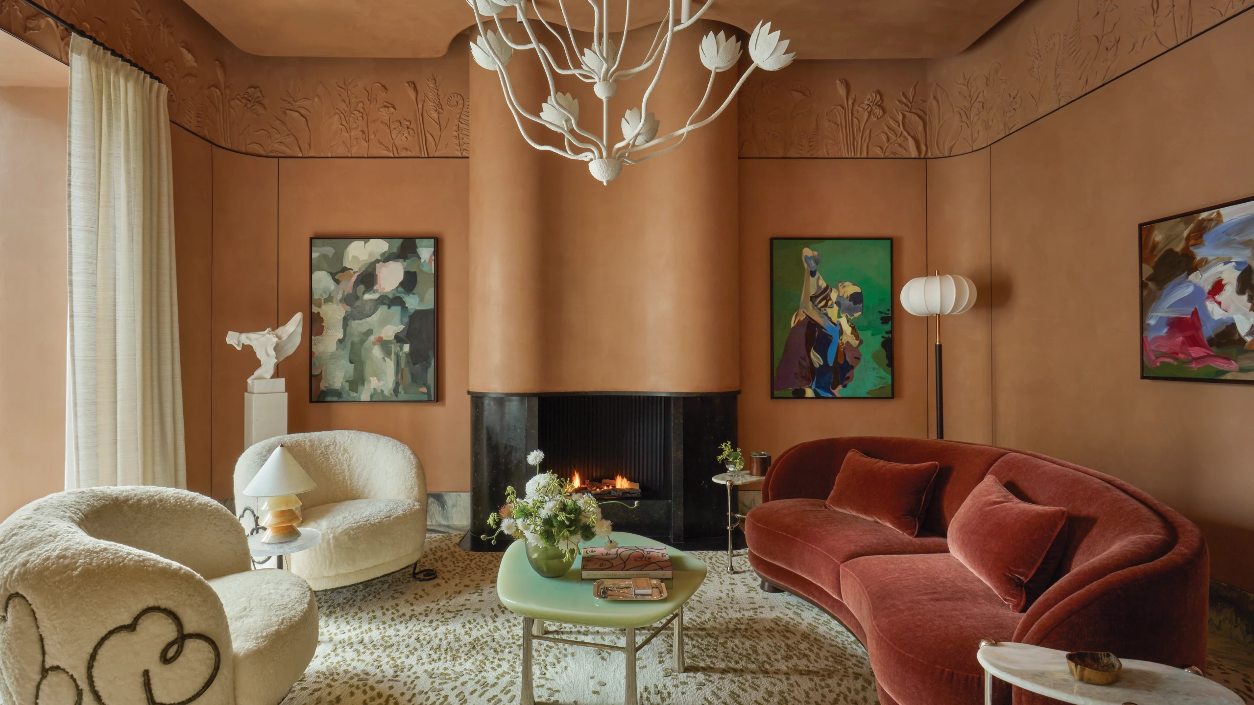 Sales Gallery Living Space at The Capston