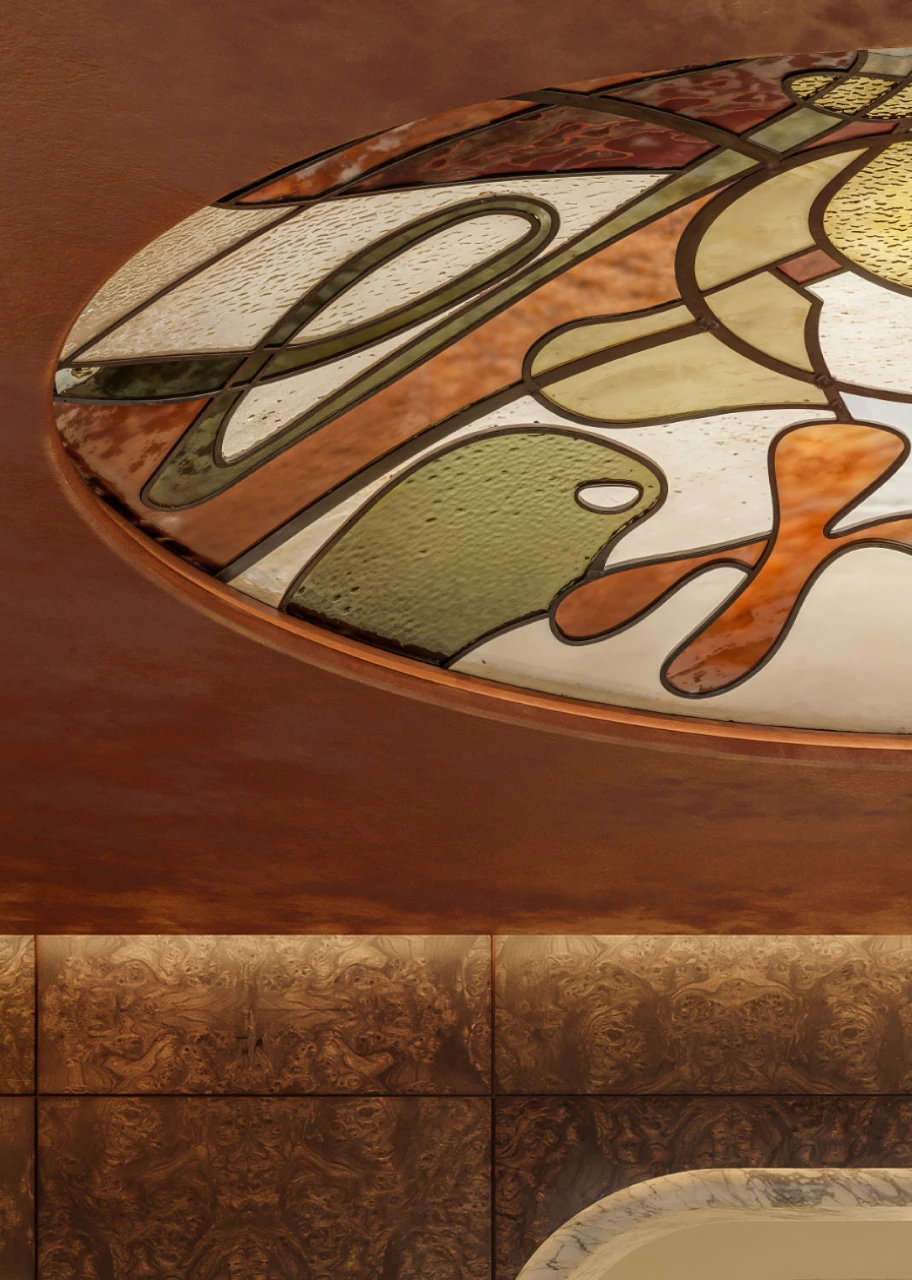 Stained Glass at The Capston